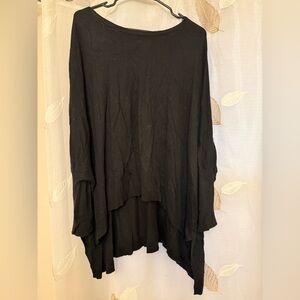 Jennifer Lopez Black Knit Top